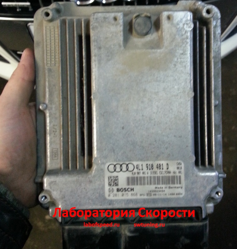 Чип-тюнинг Audi Q7 3.0 TDI. Программное удаление сажевого фильтра, ЕГР и вихревых заслонок
