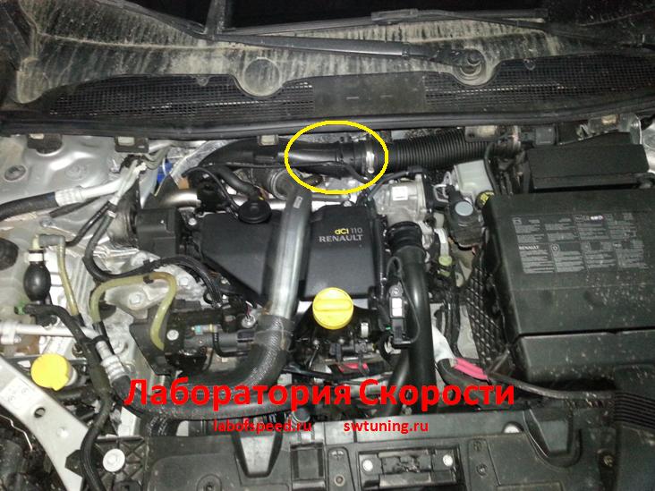 Чип-тюнинг Renault Megane 3 1.5 dCi. Удаление сажевого фильтра и клапана ЕГР